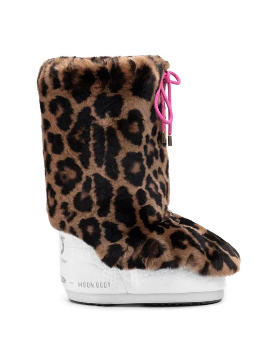 Γκέτες από φυσική γούνα · Καφέ