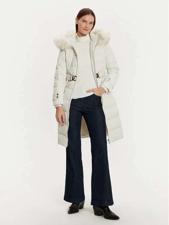 Μπουφάν πουπουλένιο · Εκρού