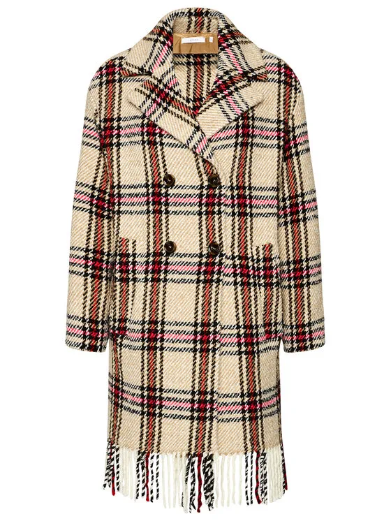 Μάλλινο παλτό · Μπεζ