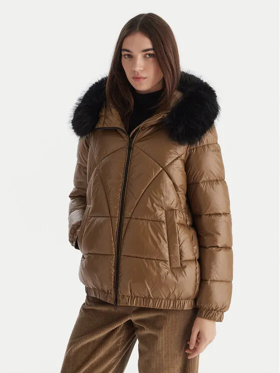 Μπουφάν χειμωνιάτικο · Καφέ