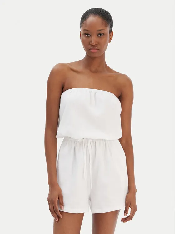 Ολόσωμη φόρμα · Λευκό · Πριν από το γόνατο