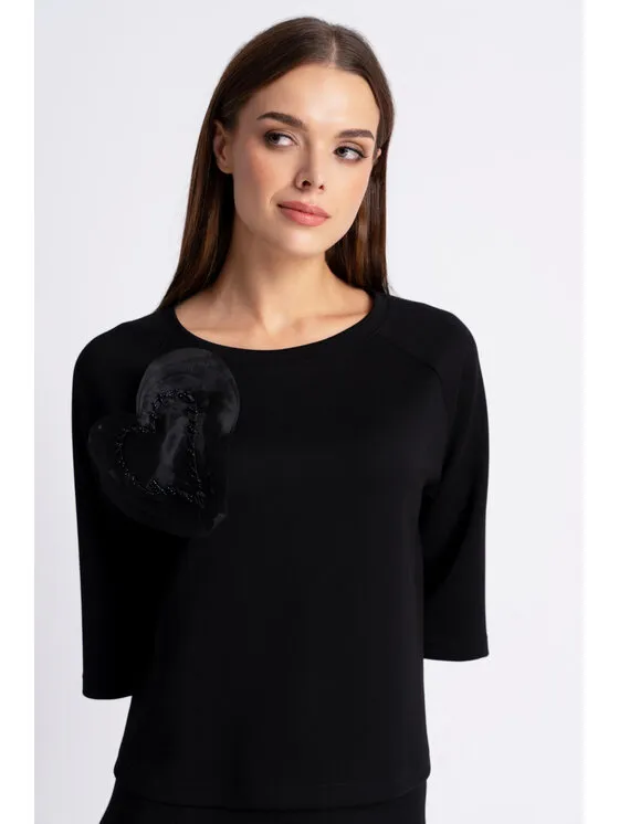 Μπλουζάκι · Μαύρο