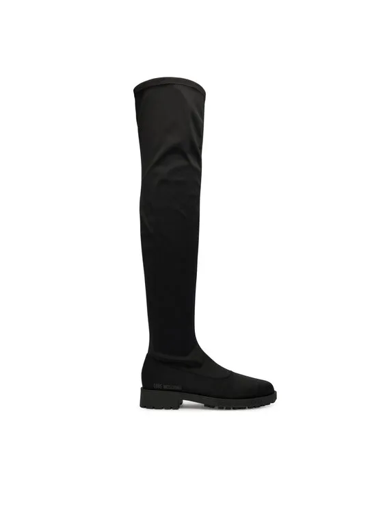 Μπότες πάνω από το γόνατο · Μαύρο