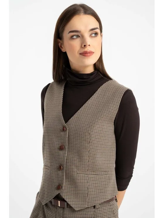 Γιλέκο · Καφέ