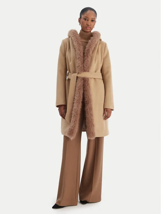 Παλτό χειμωνιάτικο · Μπεζ