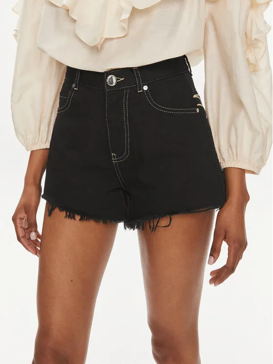 Τζιν σορτσάκια · Μαύρο