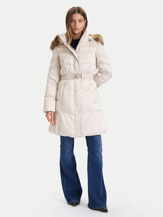 Μπουφάν πουπουλένιο · Εκρού