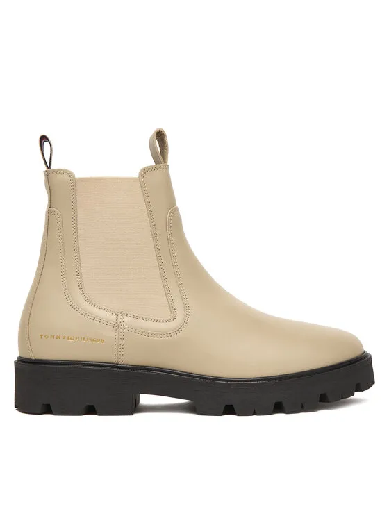 Μποτάκια με λάστιχο · Εκρού