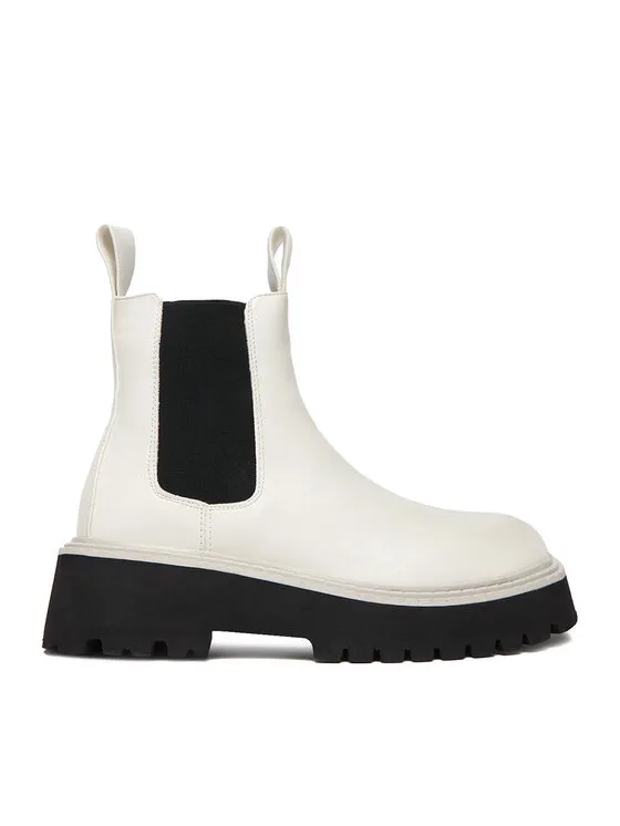 Μποτάκια με λάστιχο · Λευκό