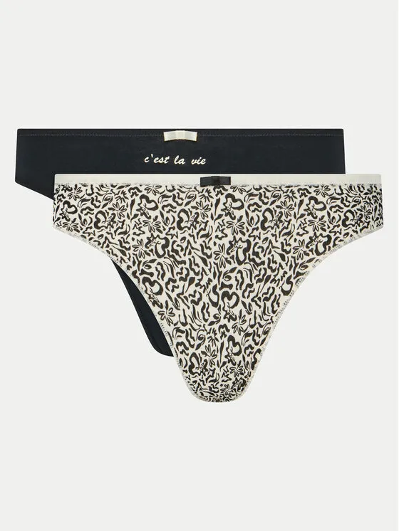 Σετ στρινγκ · Έγχρωμο