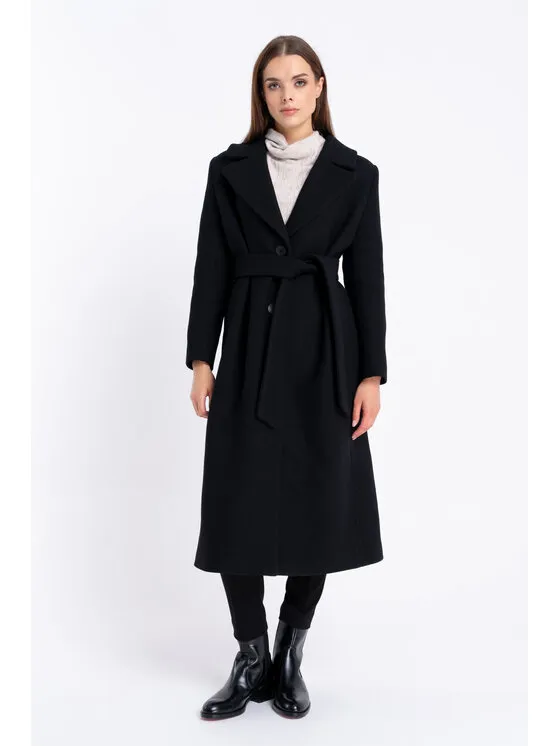 Παλτό χειμωνιάτικο · Μαύρο