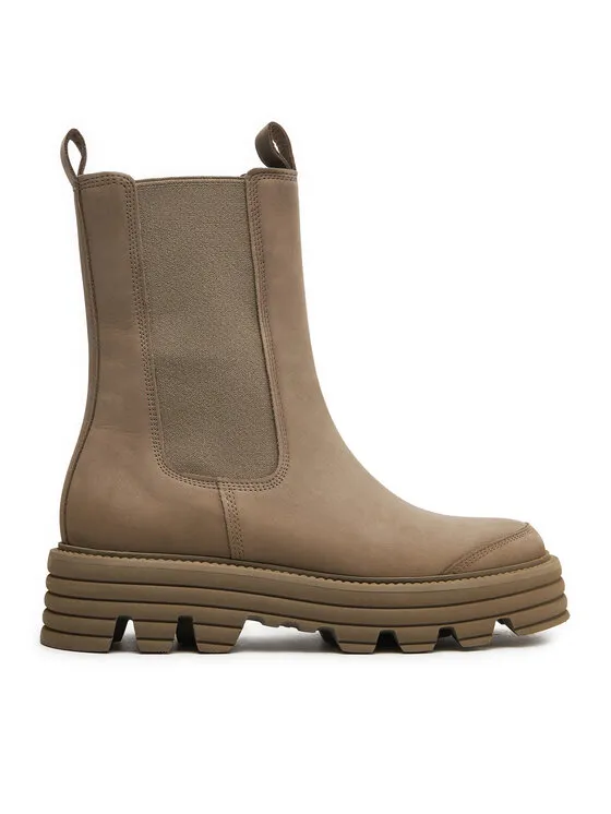 Μποτάκια με λάστιχο · Μπεζ