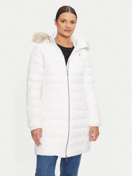 Μπουφάν πουπουλένιο · Λευκό