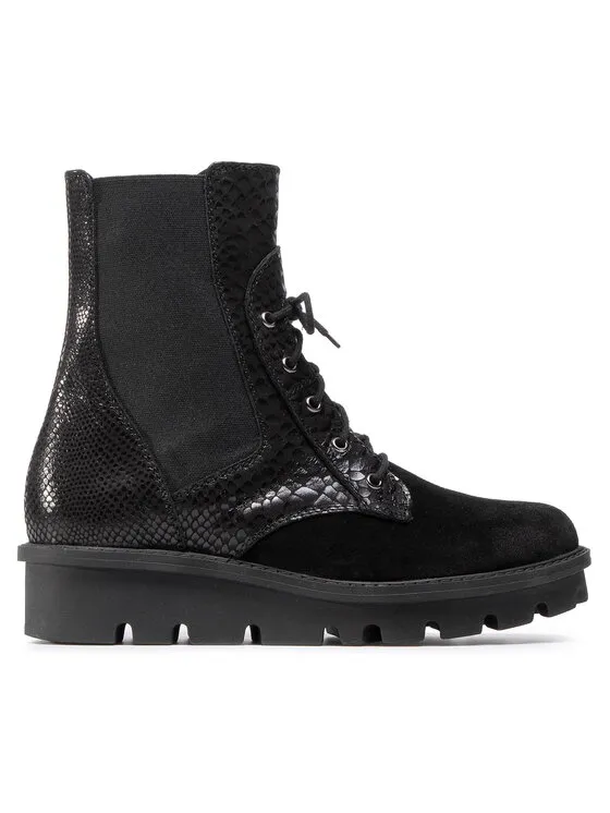 Μποτάκια με λάστιχο · Μαύρο