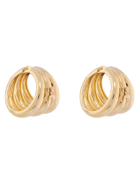 Σκουλαρίκια · Χρυσό · Ορείχαλκος