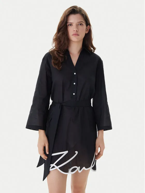 Φόρεμα παραλίας · Μαύρο