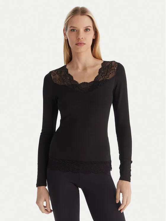 Θερμομονωτικά εσώρουχα πάνω μέρος · Μαύρο