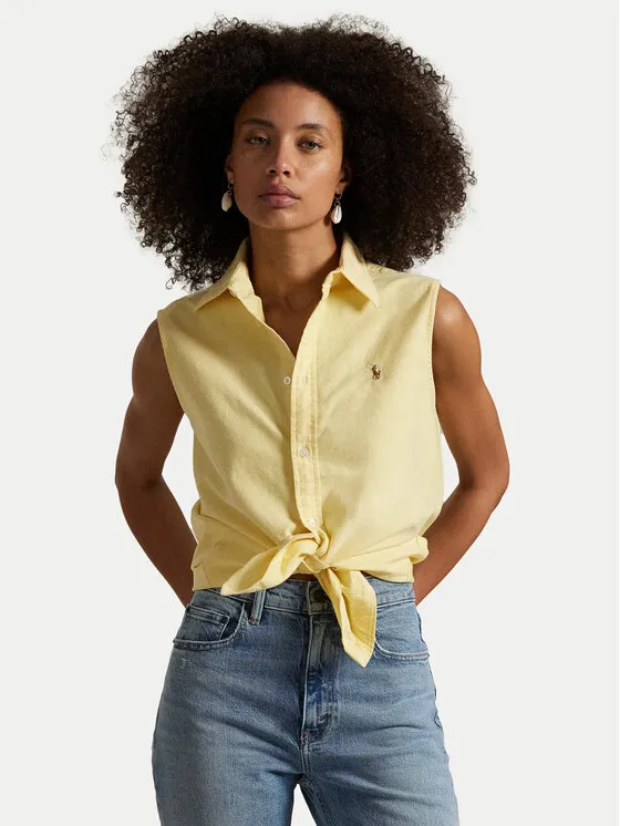 Polo Ralph Lauren Πουκάμισο · Κίτρινο
