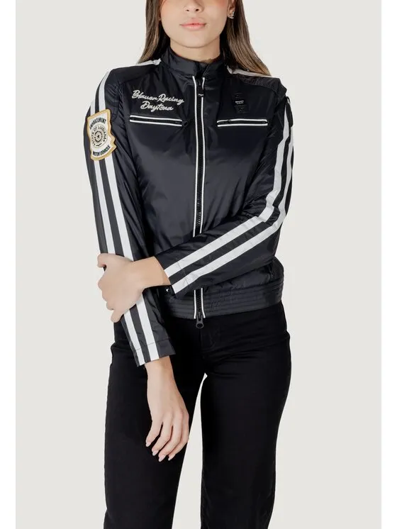 Μπουφάν δερμάτινο · Μαύρο