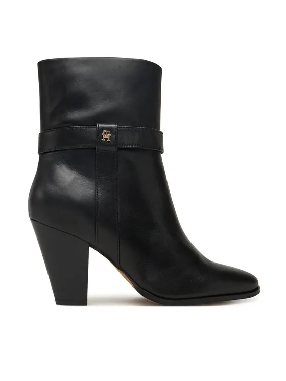 Tommy Hilfiger Μποτάκια · Μαύρο · 9 cm
