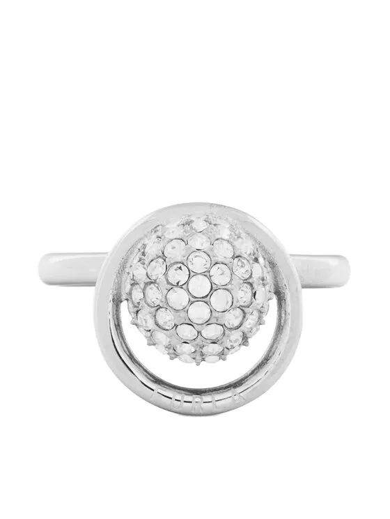 Δαχτυλίδι · Ασημί · Σνοξείδωτος χάλυβας, Γυαλί