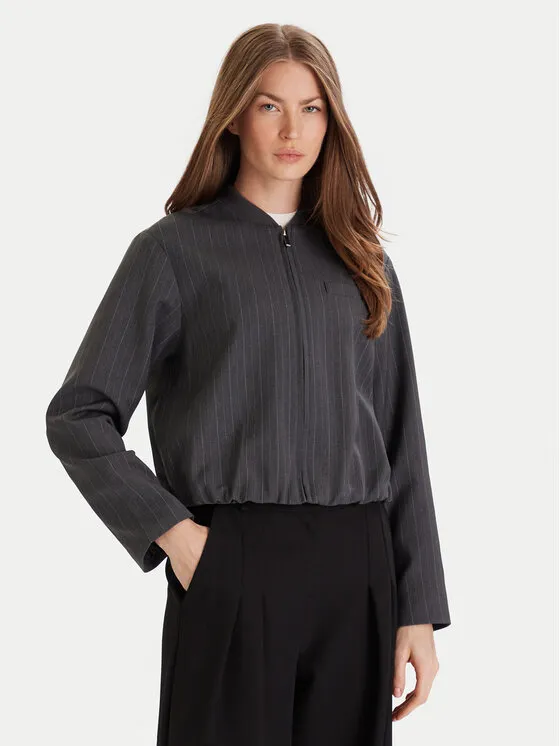 Μπουφάν μεταβατικό · Γκρι