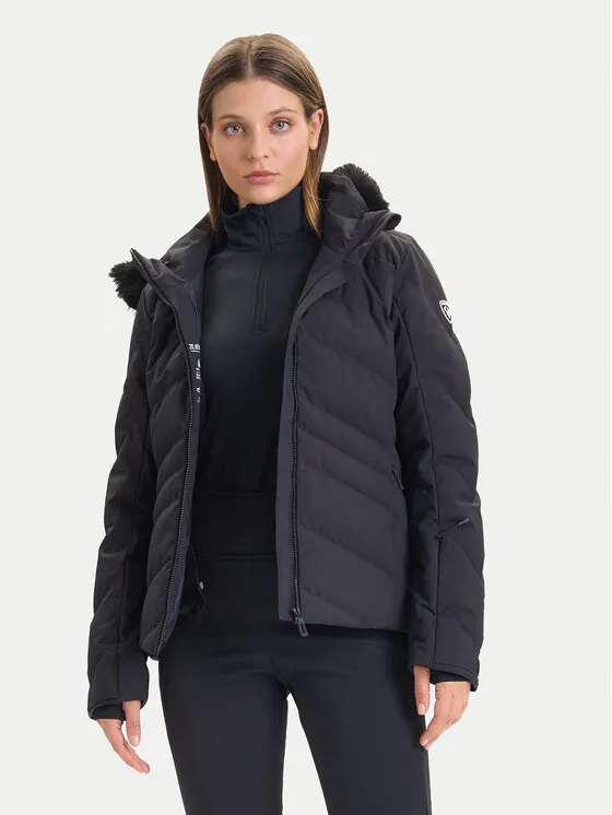 Μπουφάν για σκι · Μαύρο