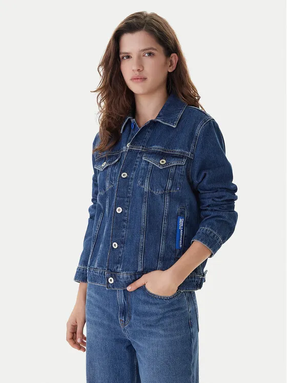 Τζιν μπουφάν · Μπλε