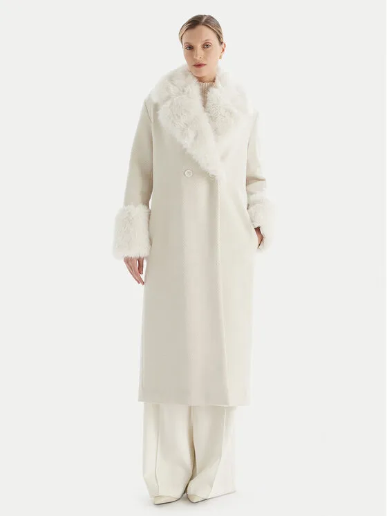 Παλτό χειμωνιάτικο · Εκρού