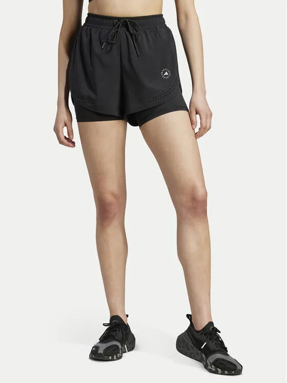 adidas by Stella McCartney Αθλητικό σορτς · Μαύρο