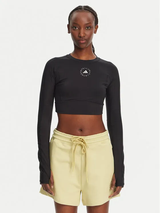 adidas by Stella McCartney Φανελάκι τεχνικό · Μαύρο