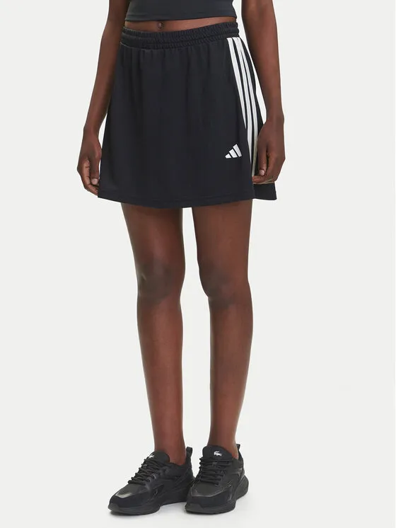 adidas Φούστα από ύφασμα φούτερ · Μαύρο · Mini