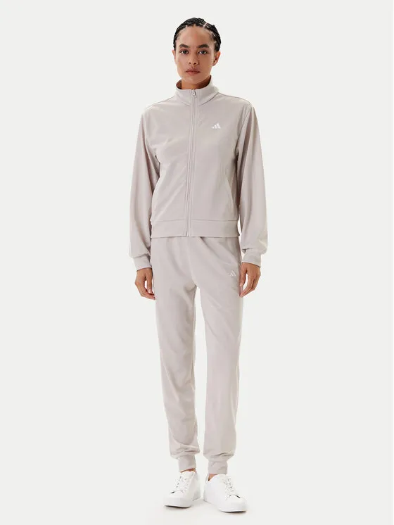adidas Φόρμα Essentials Feel Cozy JX0515 Μπεζ Regular Fit
