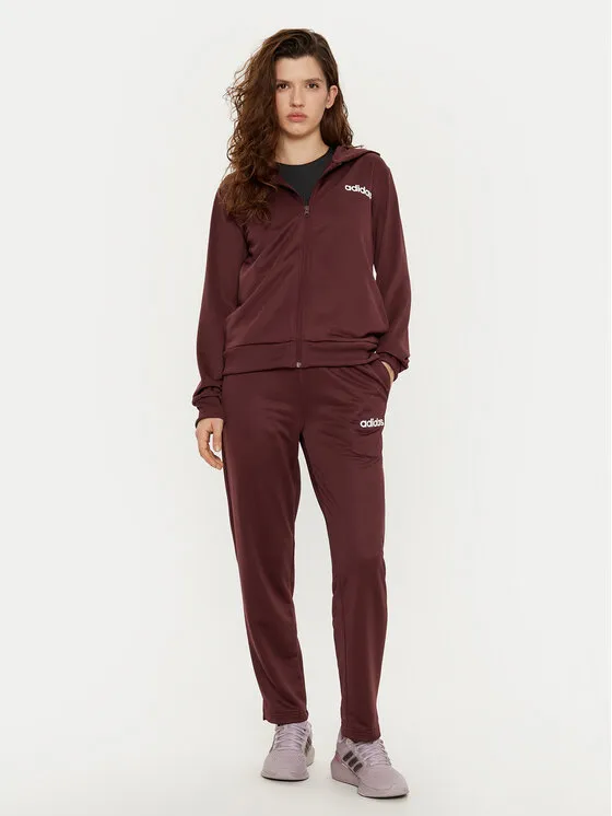 Φόρμα Essentials Linear JD2698 Μπορντό Slim Fit