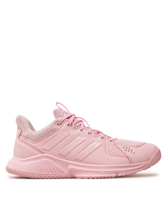 adidas Παπούτσια Σάλας Court Flight JR8170 Ροζ