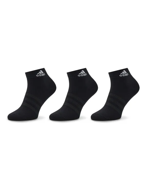 Σετ 3 ζευγάρια κοντές κάλτσες unisex · Μαύρο
