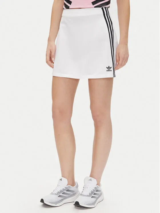 adidas Φούστα σε γραμμή Α · Λευκό · Mini