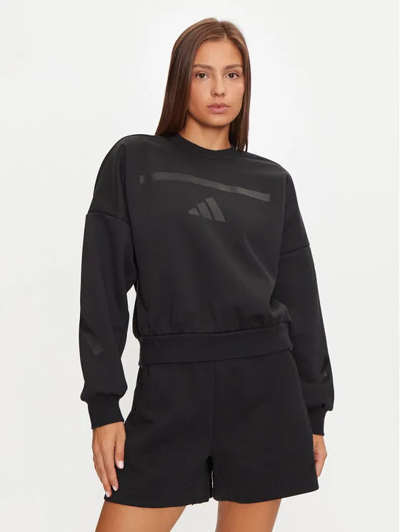 Μπλούζα · Μαύρο · Relaxed Fit