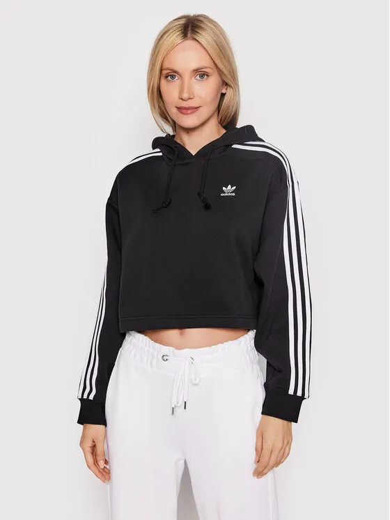 adidas Μπλούζα · Μαύρο · Relaxed Fit