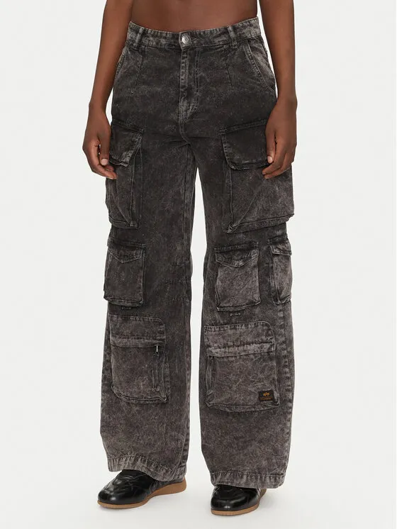 Alpha Industries Παντελόνι Cargo · Γκρι · Regular Fit