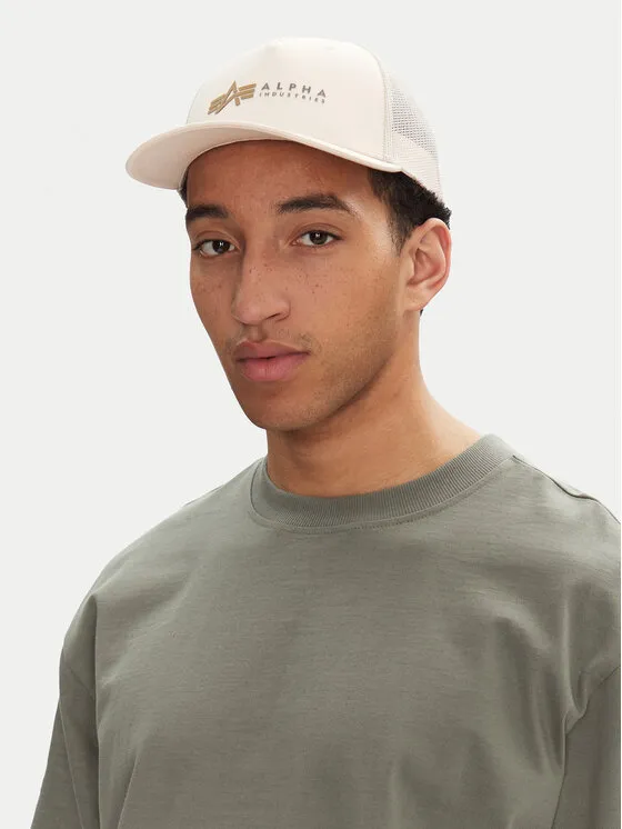 Alpha Industries Καπέλο Jockey · Εκρού