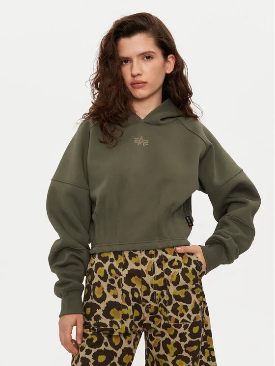 Alpha Industries Μπλούζα · Πράσινο · Regular Fit