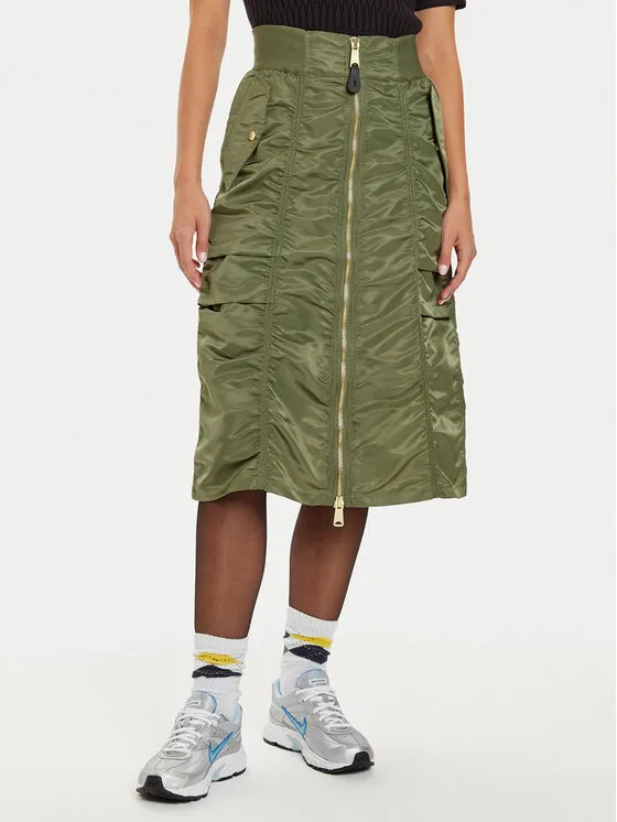 Alpha Industries Φούστα midi · Πράσινο · Midi