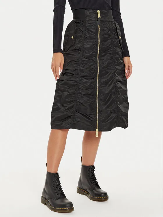 Alpha Industries Φούστα midi · Μαύρο · Midi