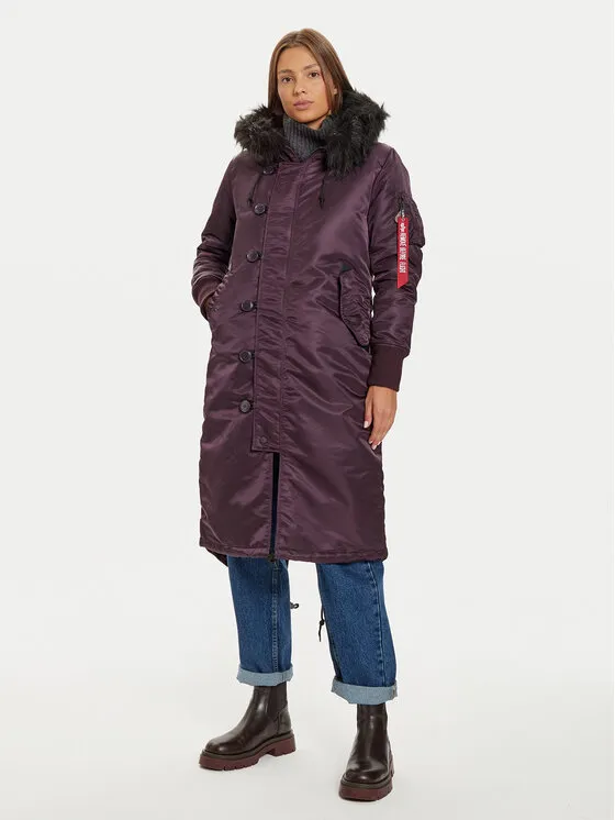 Alpha Industries Parka · Μωβ