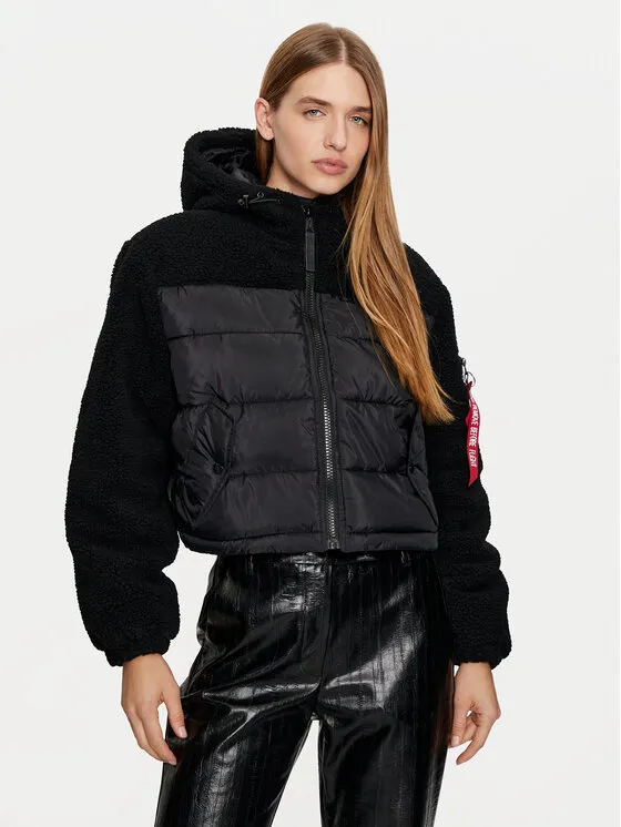 Alpha Industries Μπουφάν χειμωνιάτικο · Μαύρο
