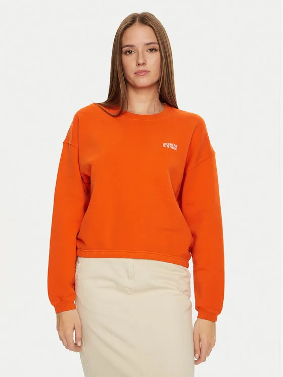 American Vintage Μπλούζα · Πορτοκαλί · Regular Fit