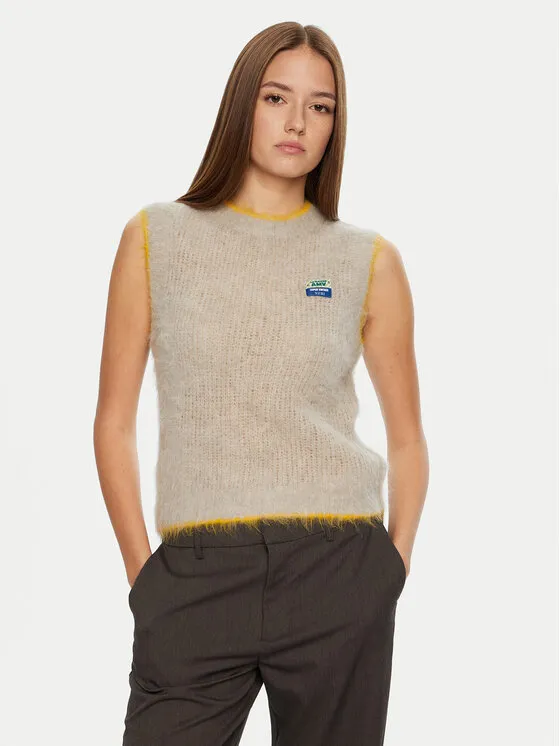 American Vintage Πουλόβερ · Μπεζ · Relaxed Fit