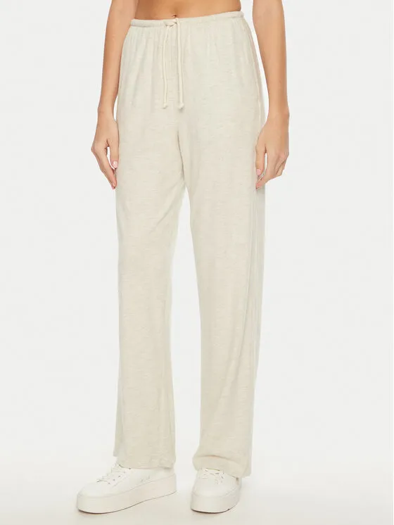 American Vintage Παντελόνι φόρμας · Εκρού · Relaxed Fit
