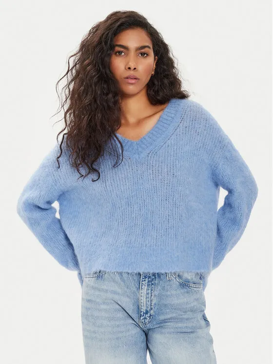 American Vintage Πουλόβερ · Μπλε · Regular Fit